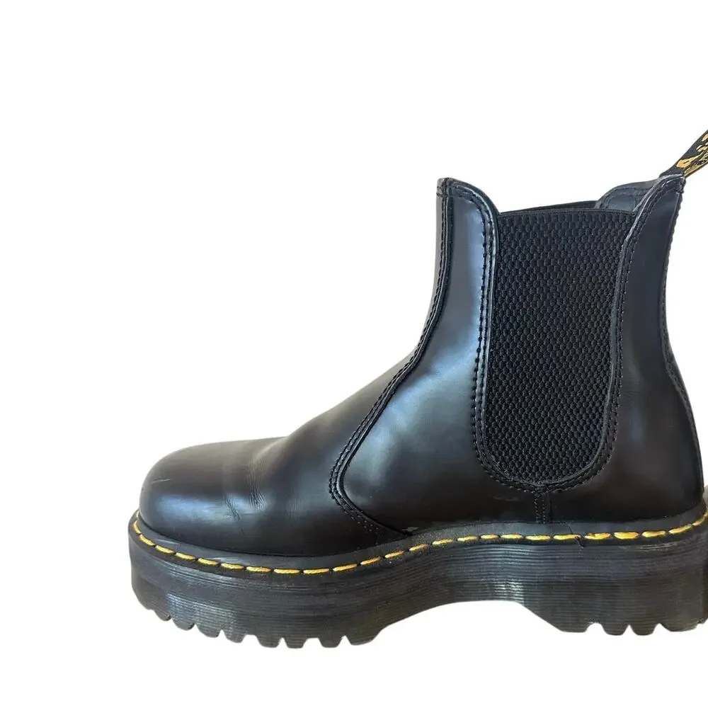 Dr. Martens 2976 Quad Chelsea boots Platform leather boots